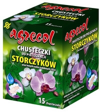 AGRECOL Chusteczki do pielęgnacji storczyk&oacute;w 15szt