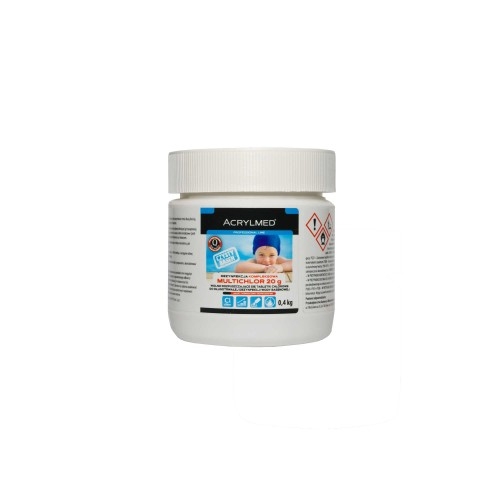 Acrylmed Multichlor Blue do basenu tabletki 200g/1kg