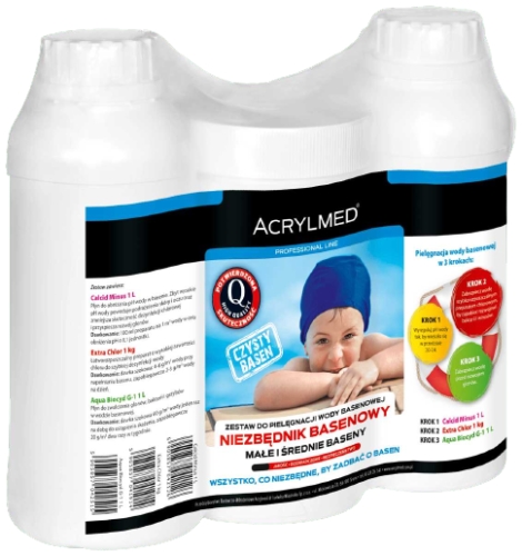 Acrylmed Zestaw basenowy duży