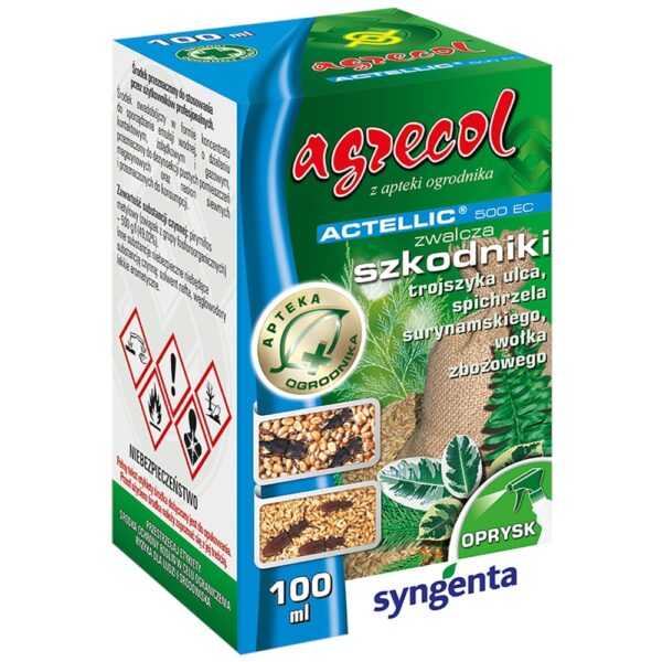 Actellic Oprysk na wołka zbożowego trojszyka 500 EC 100ml - Agrecol