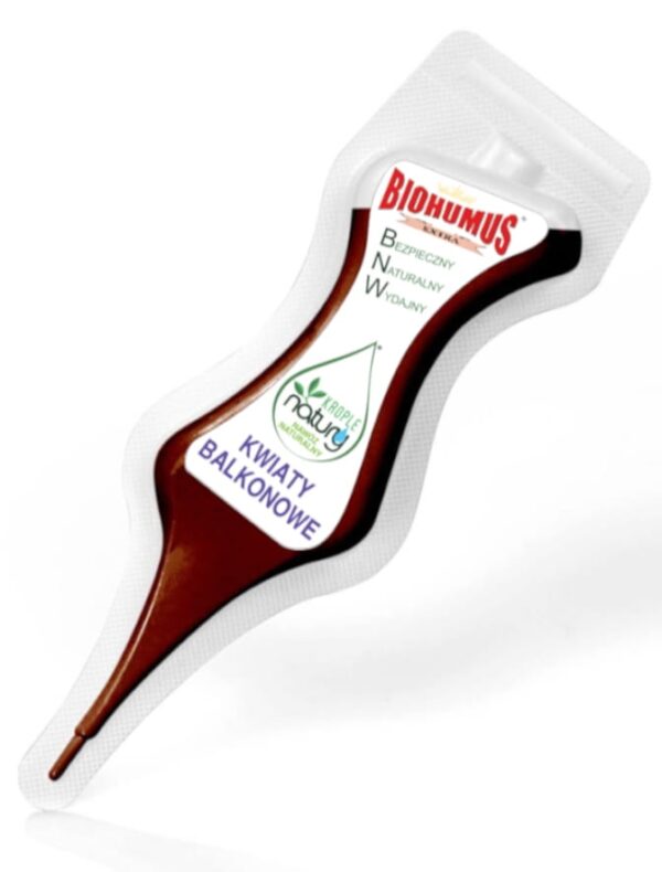 Aplikator Krople Natury Biohumus Extra Kwiaty Balkonowe 35ml - EKODARPOL