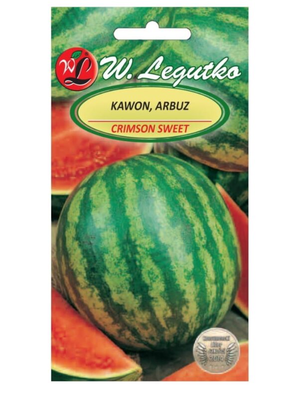 Arbuz Kawon Crimson Sweet nasiona 1g - W. Legutko
