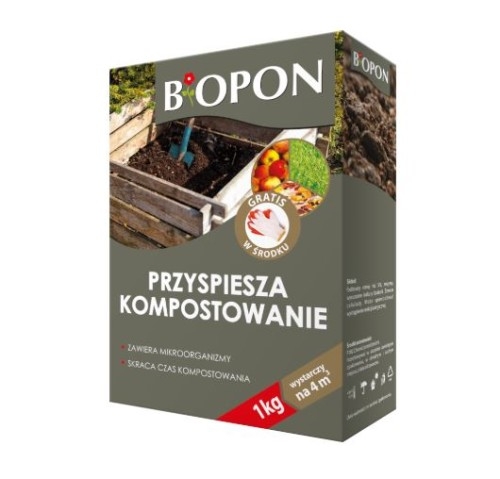 BIOPON Komposter preparat przyspieszający kompostowanie 1kg
