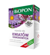 BIOPON Naw&oacute;z do kwiat&oacute;w ogrodowych granulat 1kg