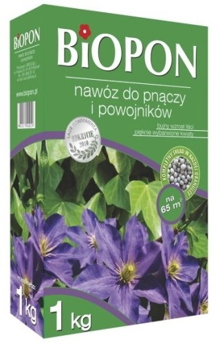 BIOPON Naw&oacute;z do pnączy i powojnik&oacute;w granulat 1kg