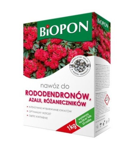 BIOPON Naw&oacute;z do rododendron&oacute;w i azalii granulat 1kg