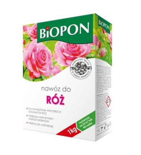 BIOPON Naw&oacute;z do r&oacute;ż granulat 1kg