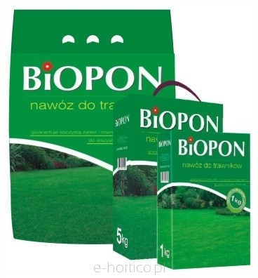 BIOPON Naw&oacute;z do trawnika granulat 5kg