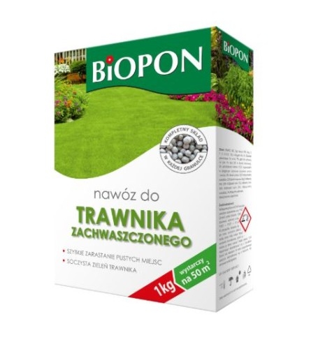 BIOPON Naw&oacute;z do trawnika zachwaszczonego 1kg