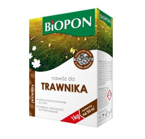 BIOPON Naw&oacute;z jesienny do trawnika granulat 1kg