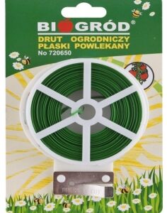 BIOWIN Drut ogrodniczy płaski powlekany PCV 50m/2mm