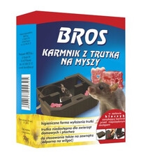BROS Karmnik z trutką na myszy