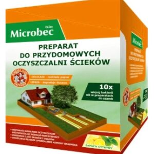 BROS Microbec BIO – aktywator do przydomowych oczyszczalni ścieków 18x35g