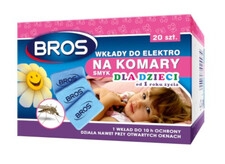 BROS Wkłady do elektro dla dzieci na komary 20szt