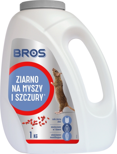 BROS Ziarno na myszy i szczury 1 kg