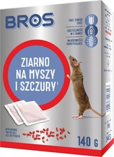 BROS Ziarno na myszy i szczury 140 g