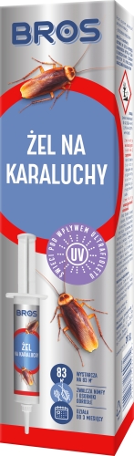 BROS żel na karaluchy strzykawka