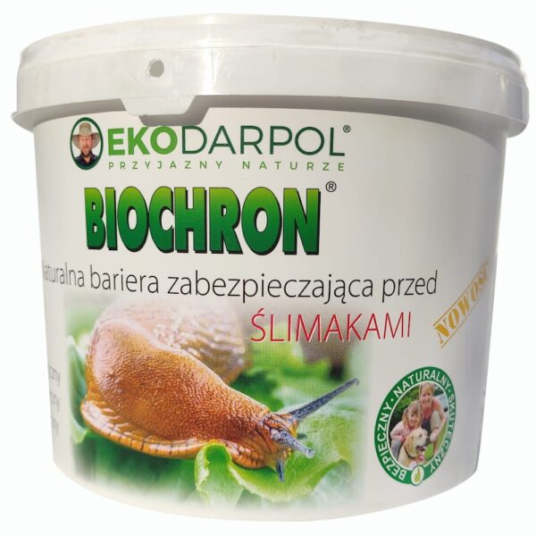 Biochron naturalna bariera zabezpieczająca przed ślimakami 1