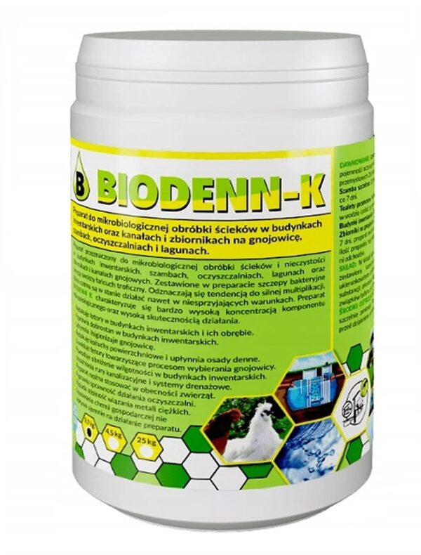 Biodenn-K bakterie do szamba 900 g - Biobakt