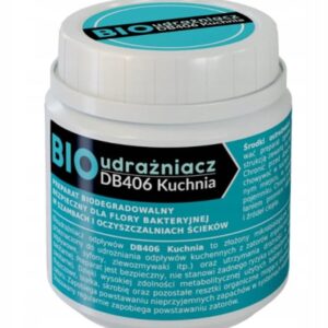 Bioudrażniacz do odpływów kuchennych ekologiczny 100g - Biobakt