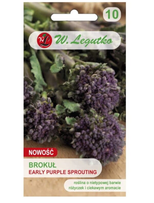 Brokuł Early Purple Sprouting 1g - W. Legutko
