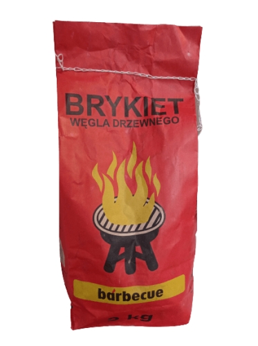 Brykiet węgla drzewnego do grilla 2 kg HIPERNET