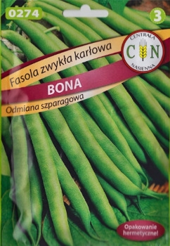 CENTRALA NASIENNA Fasola karłowa zielonostrąkowa BONA - 30g