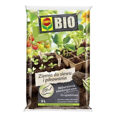 COMPO BIO Ziemia do siewu i pikowania 5 l