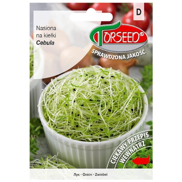 Cebula nasiona na kiełki 10g - TORSEED