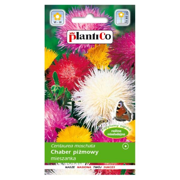 Chaber piżmowy nasiona 1g - PlantiCo