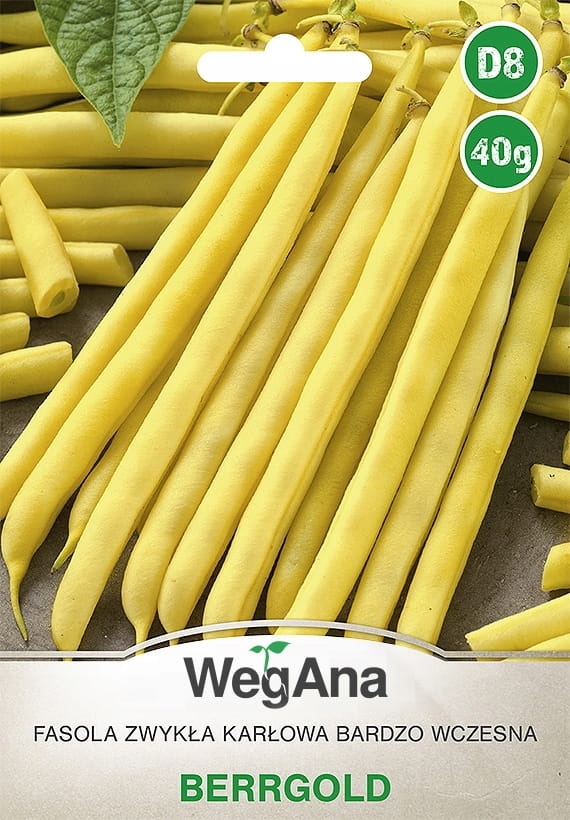 Fasola Berrgold Karłowa wczesna 40g - WegAna