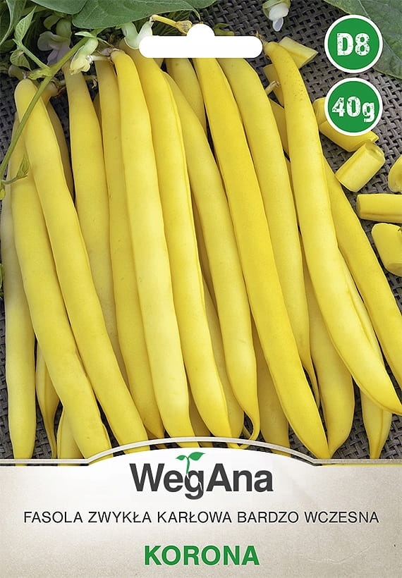 Fasola Zwykła Karłowa Korona 40g - WegAna