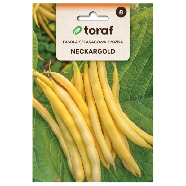 Fasola szparagowa tyczna Neckargold nasiona 10g - TORAF
