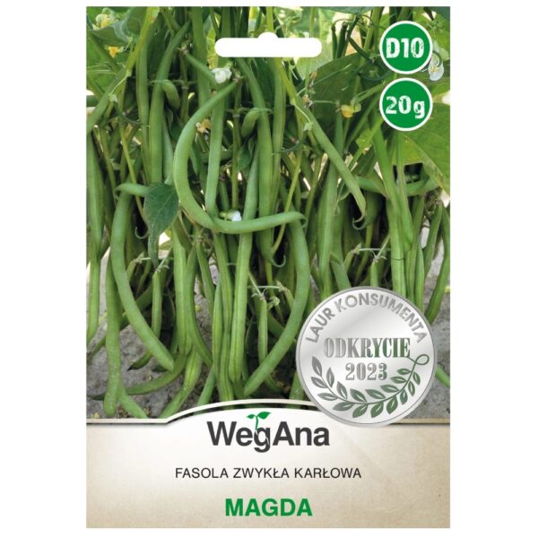 Fasola zwykła karłowa Magda nasiona 20g - WegAna