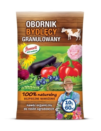 Florovit Pro Natura obornik bydlęcy granulowany 10 l