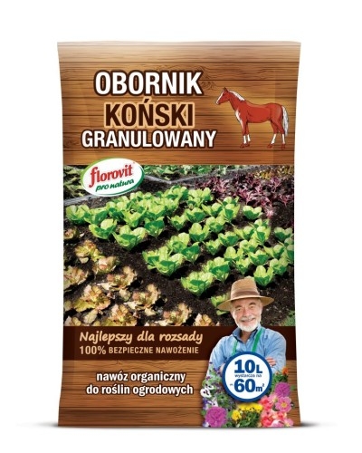 Florovit Pro Natura obornik koński granulowany 10 l