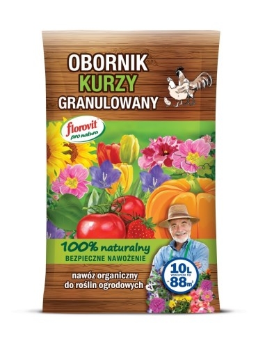 Florovit Pro Natura obornik kurzy granulowany 10 l