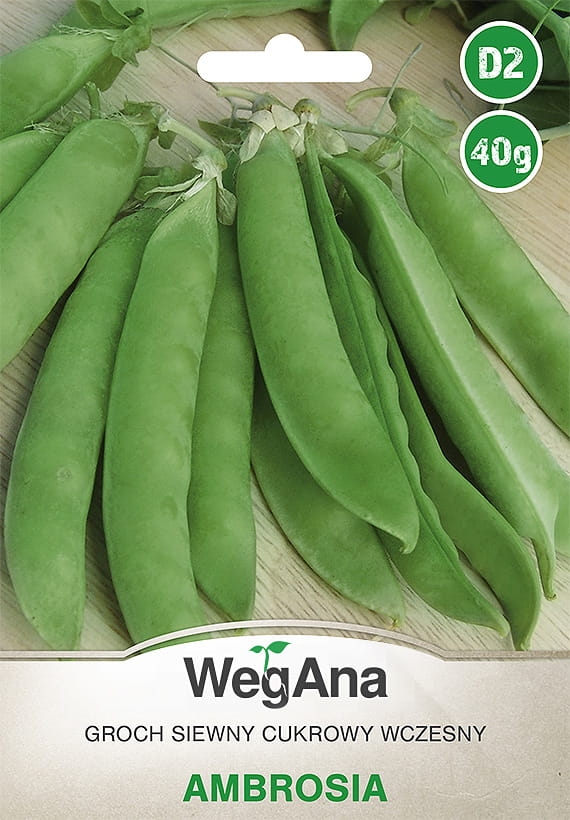 Groch siewny cukrowy wczesny Ambrosia 30g - WegAna