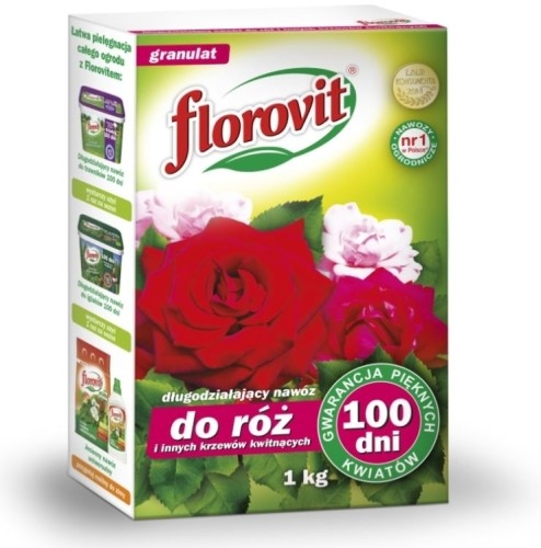 INCO Florovit do r&oacute;ż i krzew&oacute;w kwitnących 100dni długodziałający 4 kg