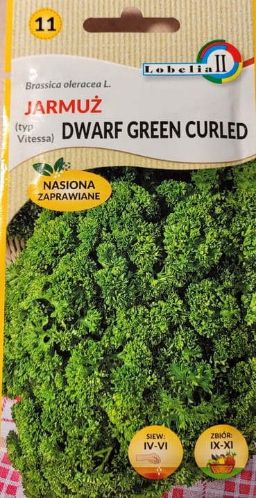 Jarmuż Vitessa nasiona zaprawione 5g - LOBELIA II