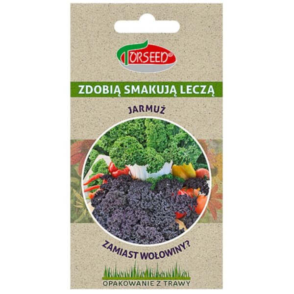 Jarmuż mix odmian nasiona 1g Graspapier - TORSEED