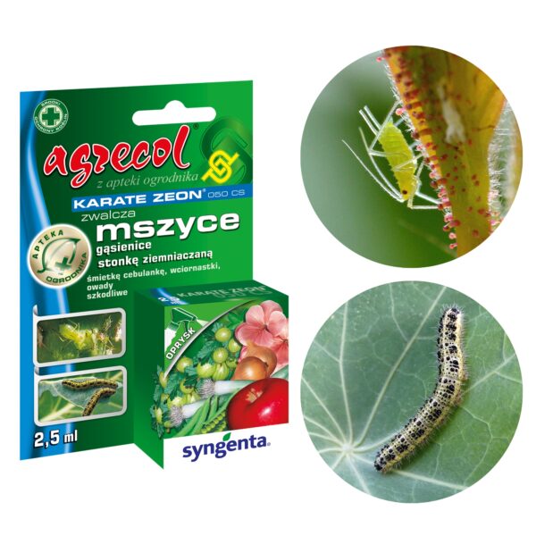 Karate Zeon Oprysk na mszyce stonkę gąsienice 050 CS 5ml - Agrecol