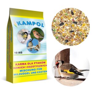 Karma dla dzikich ptaków naszych parków i ogrodów DZPiO 10kg - Kampol