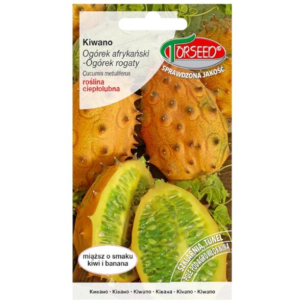 Kiwano Og&oacute;rek afrykański rogaty nasiona 10szt. - TORSEED