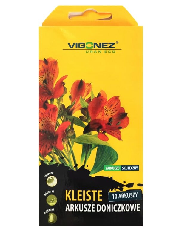 Kleiste Arkusze Doniczkowe na ziemi&oacute;rki i szkodniki 10 szt. - Vigonez