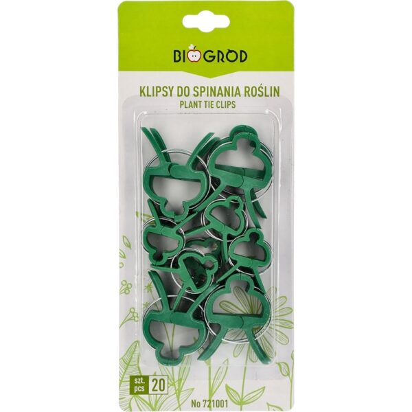 Klipsy do spinania roślin 20szt. - BIOOGR&Oacute;D