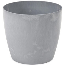 LAMELA Osłonka-doniczka Magnolia Eco recycled fi 155 szary beton