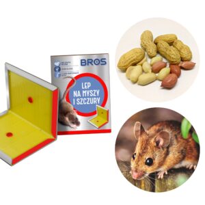 Lep Mocny na szczury i myszy 1szt. - Bros