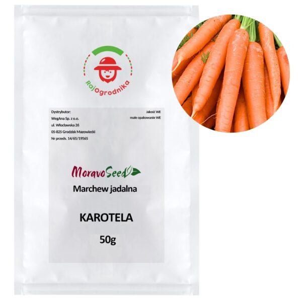 Marchew jadalna Karotela 50g - WegAna