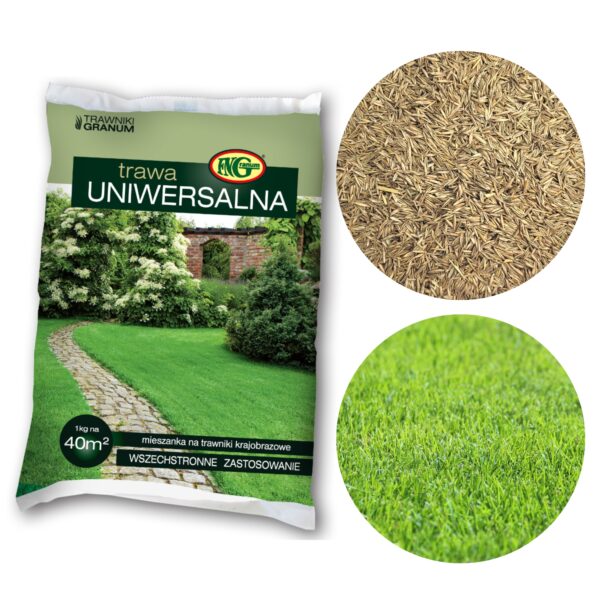 Mieszanka Traw Kwalifikowana Uniwersalna 1 kg - FN Granum